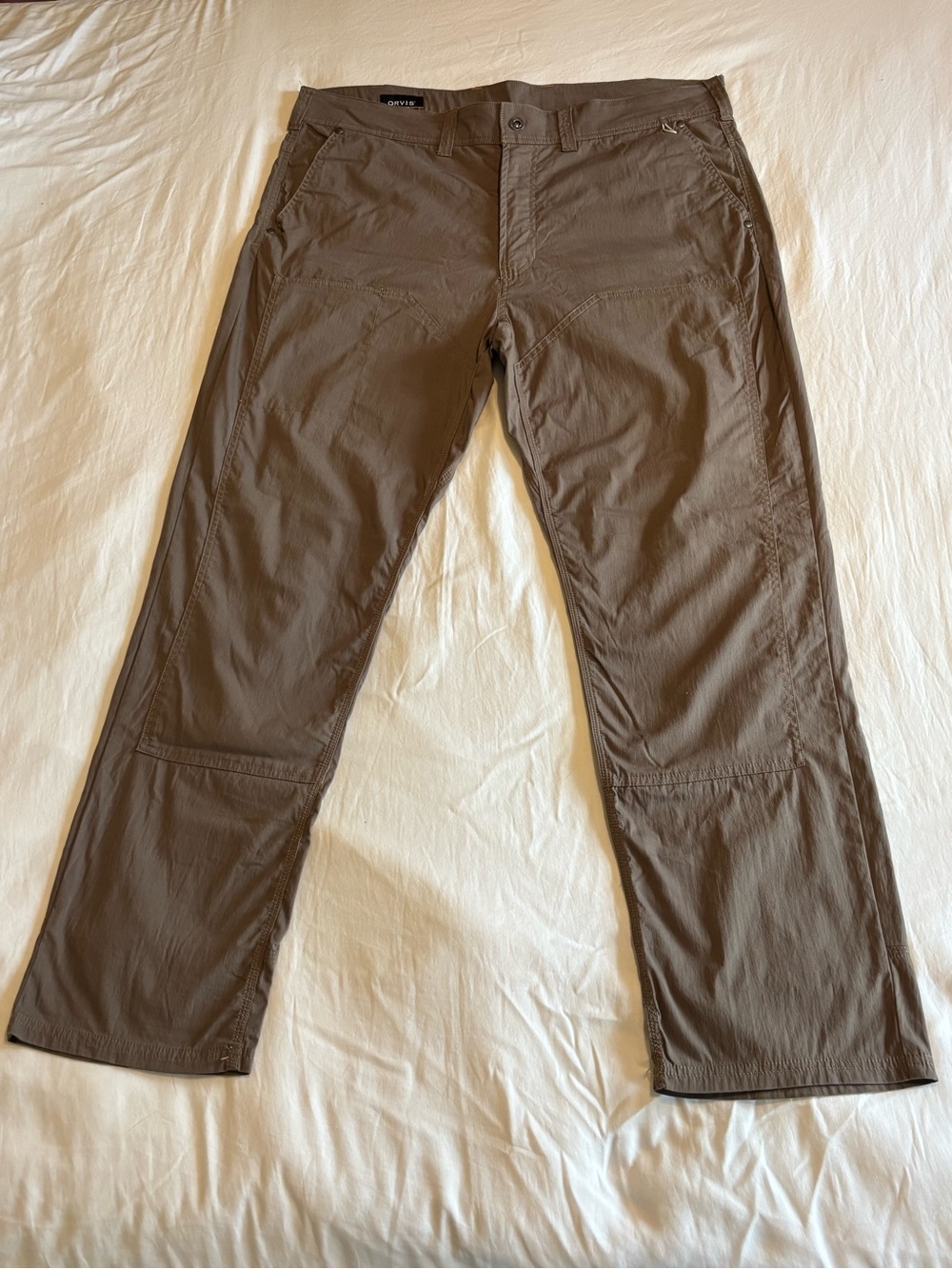 Orvis Mens Brown work pants
